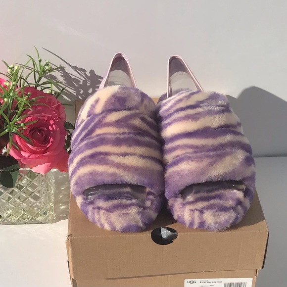 UGG Fluff Yeah Slide Zebra - Picture 7 of 13